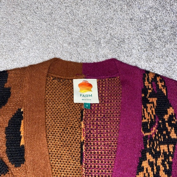 Farm Rio Leopard Cardigan - Picture 5 of 8